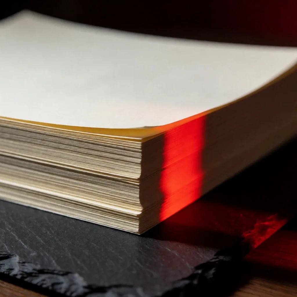 Documentos ordenados sobre escritorio