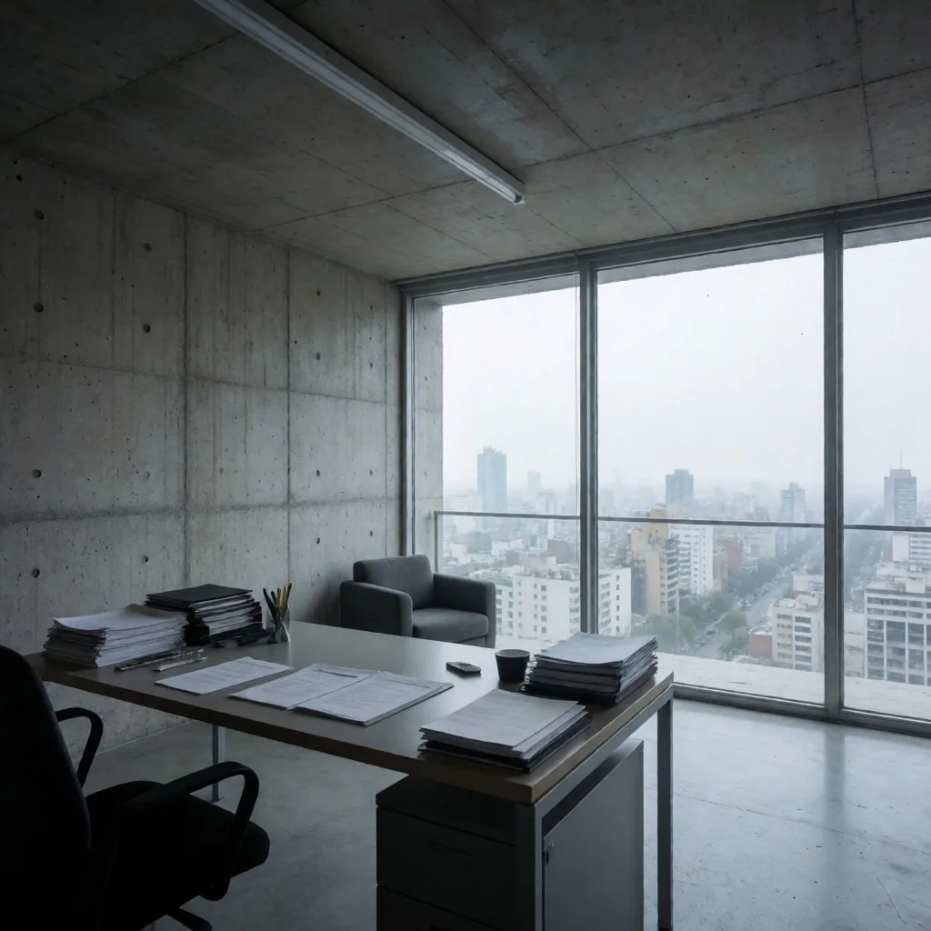 Interior de la oficina de Fuxqaro Visas en Buenos Aires
