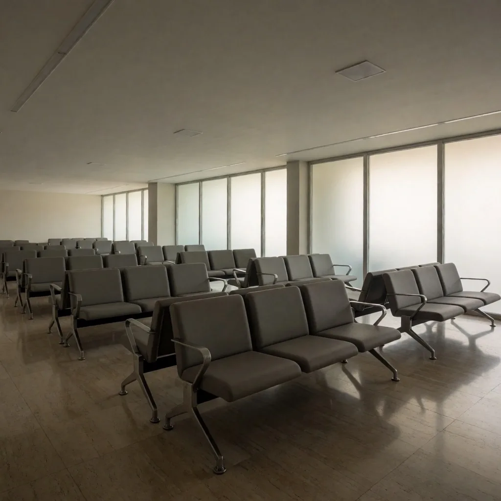 Sala de espera de embajada