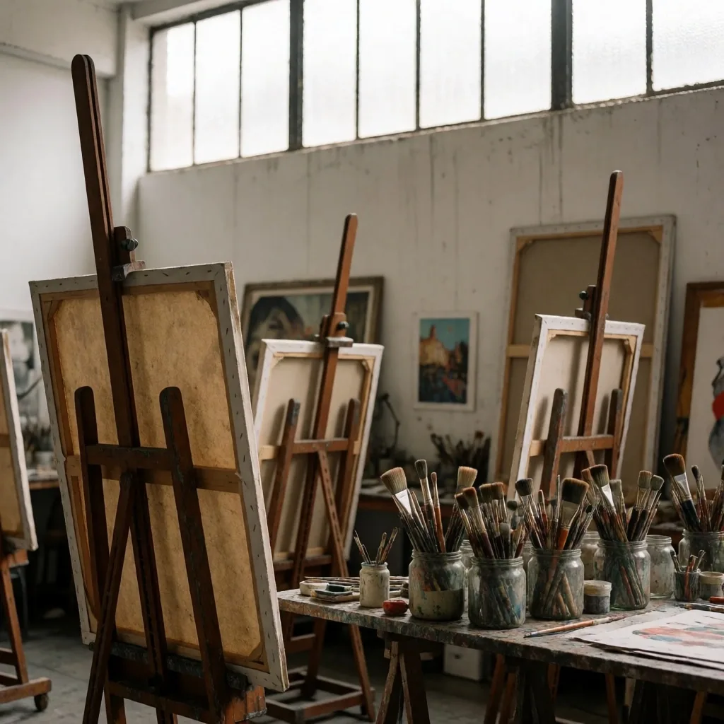 Estudio de artista en Buenos Aires